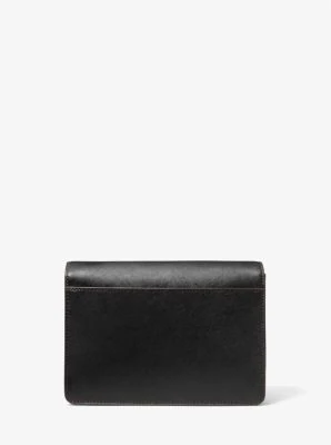 Daniela Large Saffiano Leather Crossbody Bag - Image 16