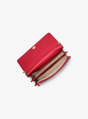 Daniela Large Saffiano Leather Crossbody Bag - Image 19