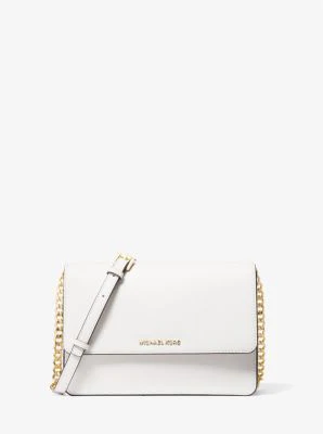 Daniela Large Saffiano Leather Crossbody Bag - Image 28