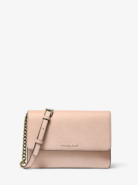 Daniela Large Saffiano Leather Crossbody Bag - Image 33