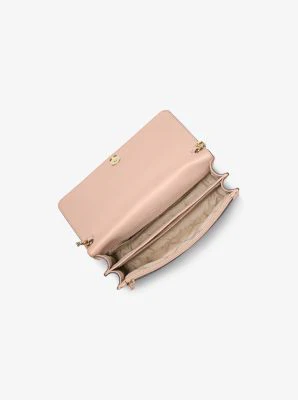 Daniela Large Saffiano Leather Crossbody Bag - Image 35