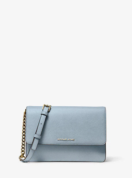 Daniela Large Saffiano Leather Crossbody Bag - Image 53