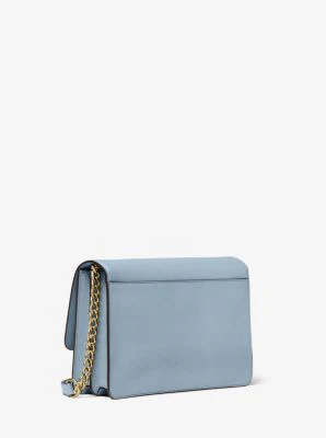 Daniela Large Saffiano Leather Crossbody Bag - Image 56