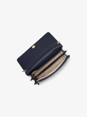Daniela Large Saffiano Leather Crossbody Bag - Image 60