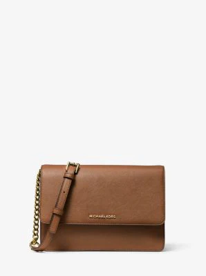 Daniela Large Saffiano Leather Crossbody Bag - Image 64