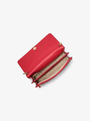 Daniela Large Saffiano Leather Crossbody Bag - Image 70
