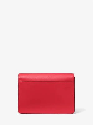 Daniela Large Saffiano Leather Crossbody Bag - Image 72