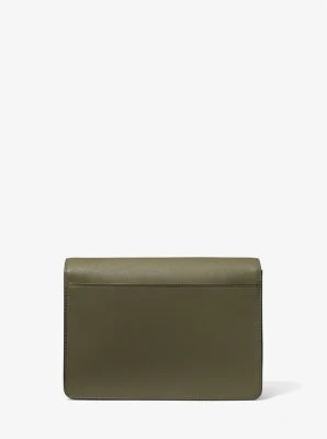 Daniela Large Saffiano Leather Crossbody Bag - Image 73