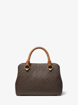 Edith Small Logo Satchel - Image 10