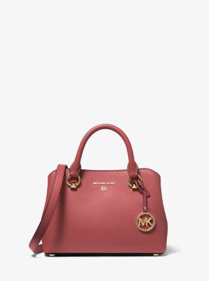 Edith Small Saffiano Leather Satchel - Image 6