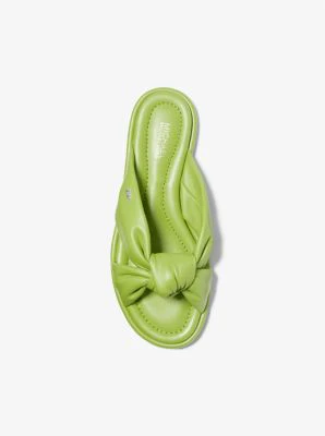 Elena Leather Slide Sandal - Image 15