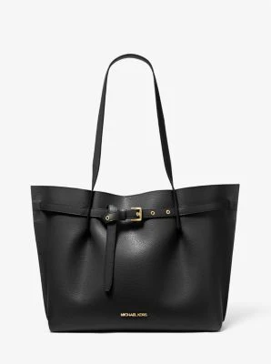 Emilia Large Pebbled Leather Tote Bag - Image 30