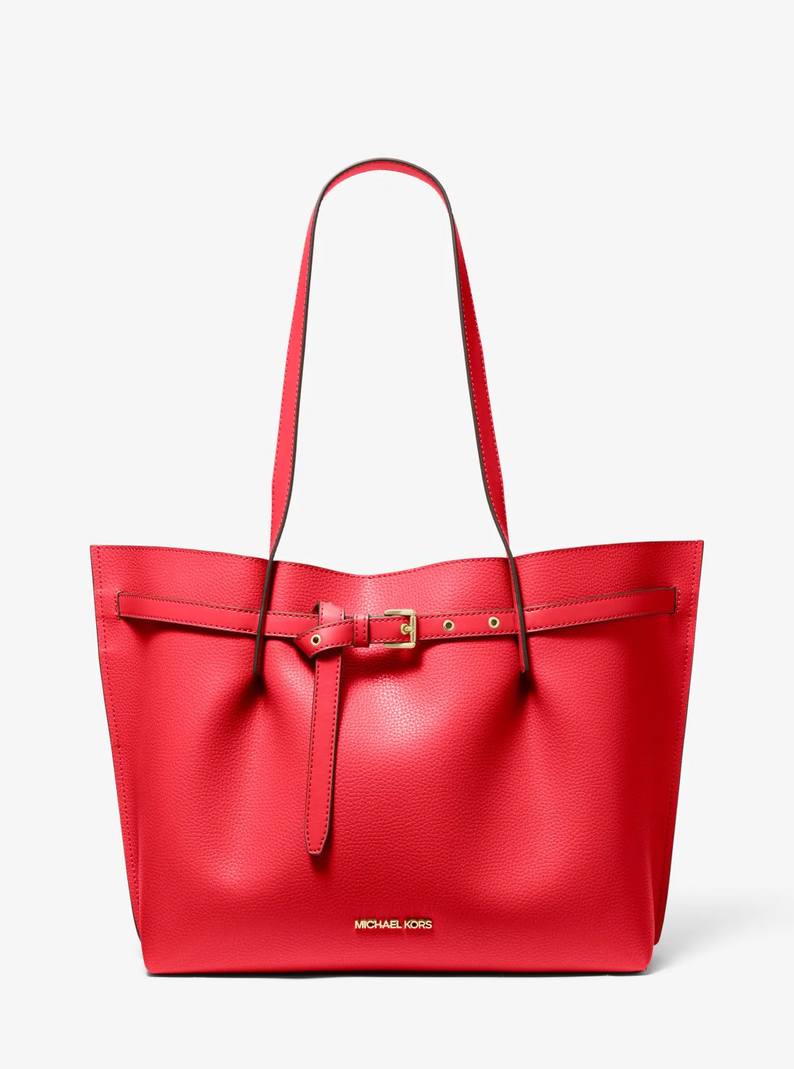 Emilia Large Pebbled Leather Tote Bag - Image 37