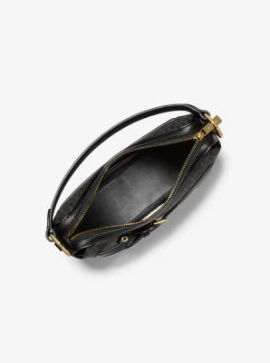 Emilia Medium Logo Shoulder Bag - Image 21