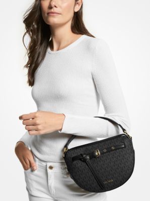 Emilia Medium Logo Shoulder Bag - Image 22