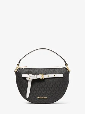 Emilia Medium Logo Shoulder Bag - Image 34