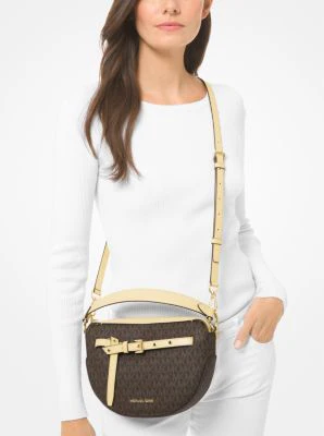 Emilia Medium Logo Shoulder Bag - Image 5