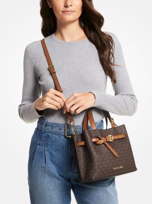 Emilia Small Logo Satchel - Image 20