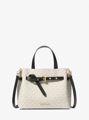 Emilia Small Logo Satchel - Image 30