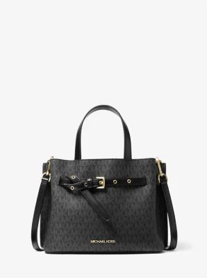 Emilia Small Logo Satchel - Image 6