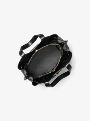 Emilia Small Logo Satchel - Image 7