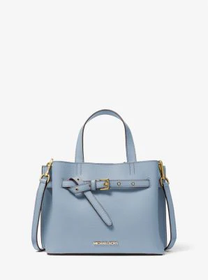 Emilia Small Pebbled Leather Satchel - Image 31