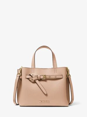 Emilia Small Pebbled Leather Satchel - Image 39