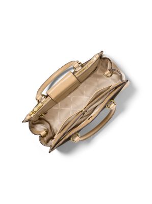 Everly Medium Saffiano Leather Satchel - Image 3