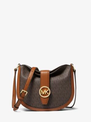 Gabby Small Signature Logo Hobo Crossbody Bag - Image 6