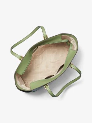 Gilly Large Saffiano Leather Tote Bag - Image 3