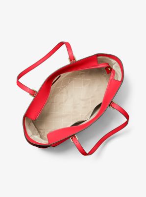 Gilly Large Saffiano Leather Tote Bag - Image 6
