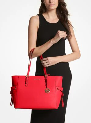 Gilly Large Saffiano Leather Tote Bag - Image 7