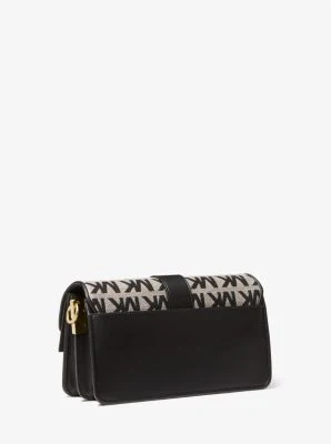 Greenwich Medium Logo Jacquard Shoulder Bag - Image 4