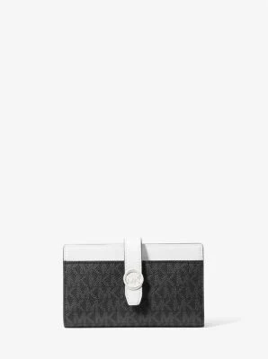 Greenwich Medium Signature Logo Wallet - Image 13