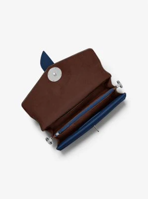 Greenwich Medium Studded Saffiano Leather Shoulder Bag - Image 15