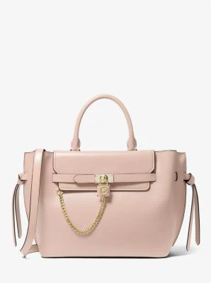 Hamilton Legacy Large Leather Belted Satchel - Image 16