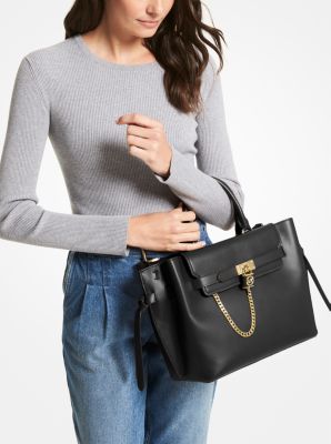 Hamilton Legacy Large Leather Belted Satchel - Image 22