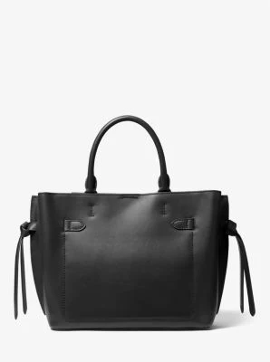 Hamilton Legacy Large Leather Belted Satchel - Image 23