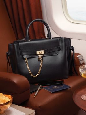 Hamilton Legacy Large Leather Belted Satchel - Image 25