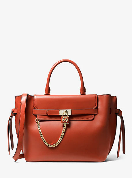 Hamilton Legacy Large Leather Belted Satchel - Image 31