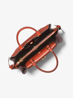 Hamilton Legacy Large Leather Belted Satchel - Image 33
