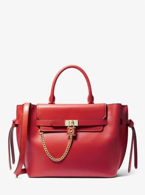 Hamilton Legacy Large Leather Belted Satchel - Image 42