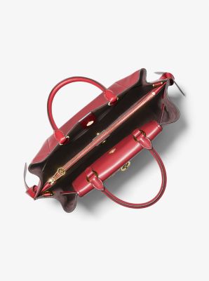 Hamilton Legacy Large Leather Belted Satchel - Image 43