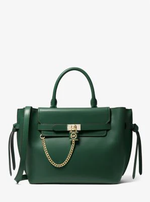 Hamilton Legacy Large Leather Belted Satchel - Image 6