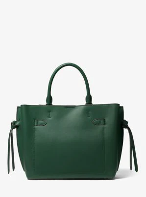 Hamilton Legacy Large Leather Belted Satchel - Image 9