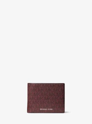 Harrison Logo Billfold Wallet With Passcase - Image 10