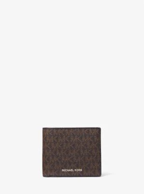 Harrison Logo Billfold Wallet With Passcase - Image 18
