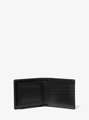 Harrison Logo Billfold Wallet With Passcase - Image 5