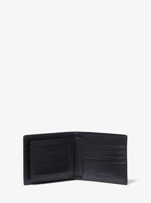 Harrison Logo Billfold Wallet With Passcase - Image 9
