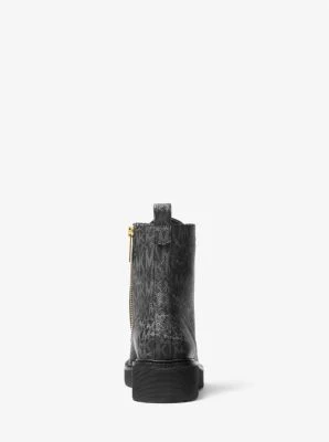 Haskell Animal Print Logo Canvas Boot - Image 20